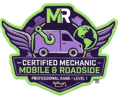 MechanicRank Certified Mechanic badge, Mobile and Roadside Service
