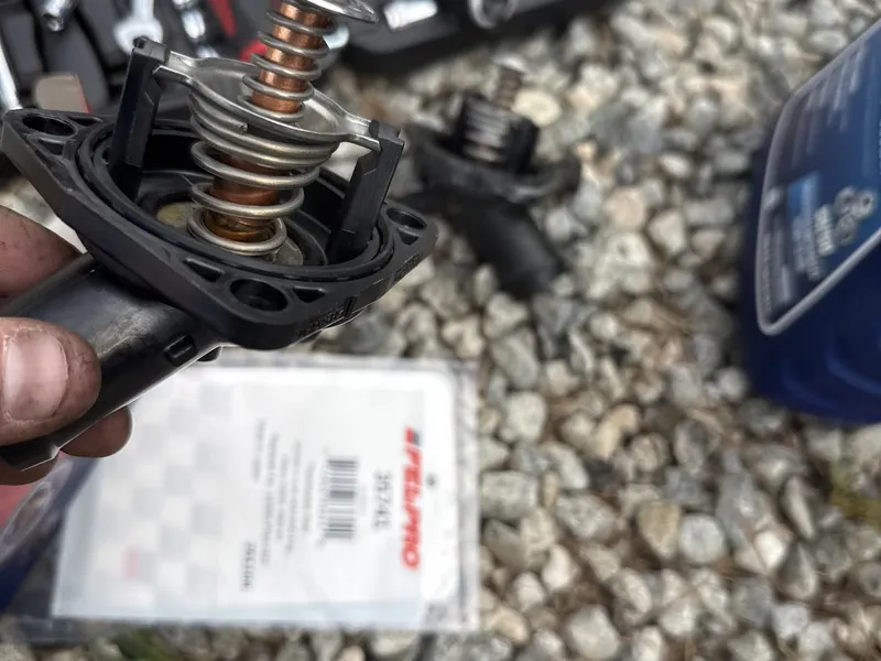 Replacement thermostat housing for a 2016 Honda Accord