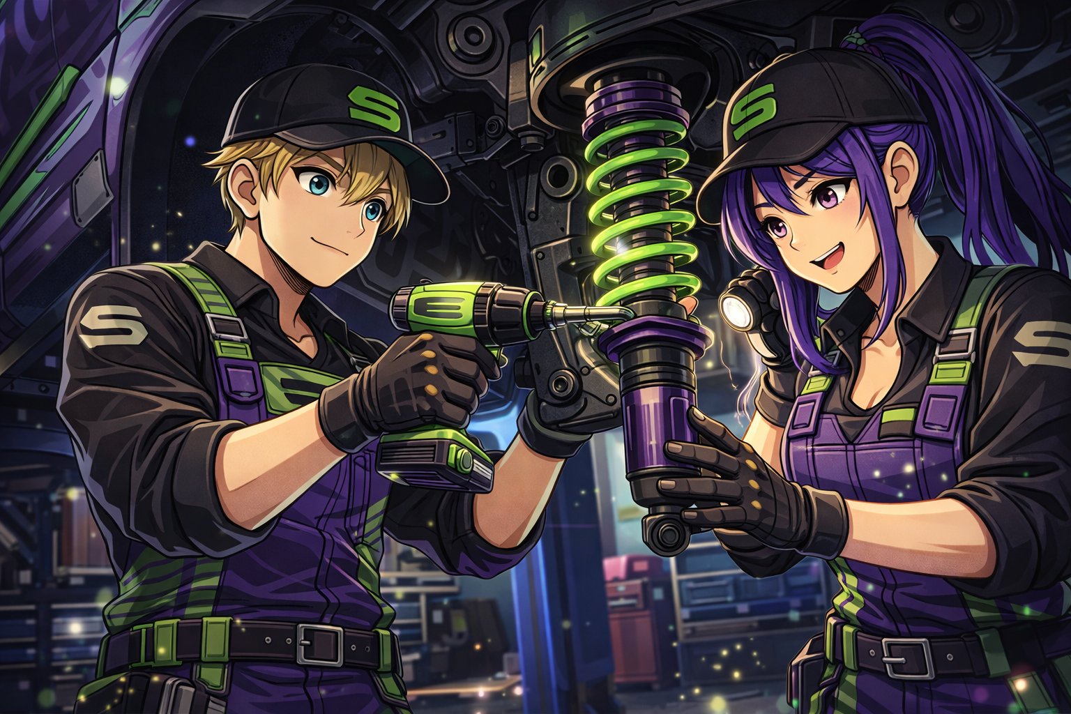 Suspension repair at Supercanic