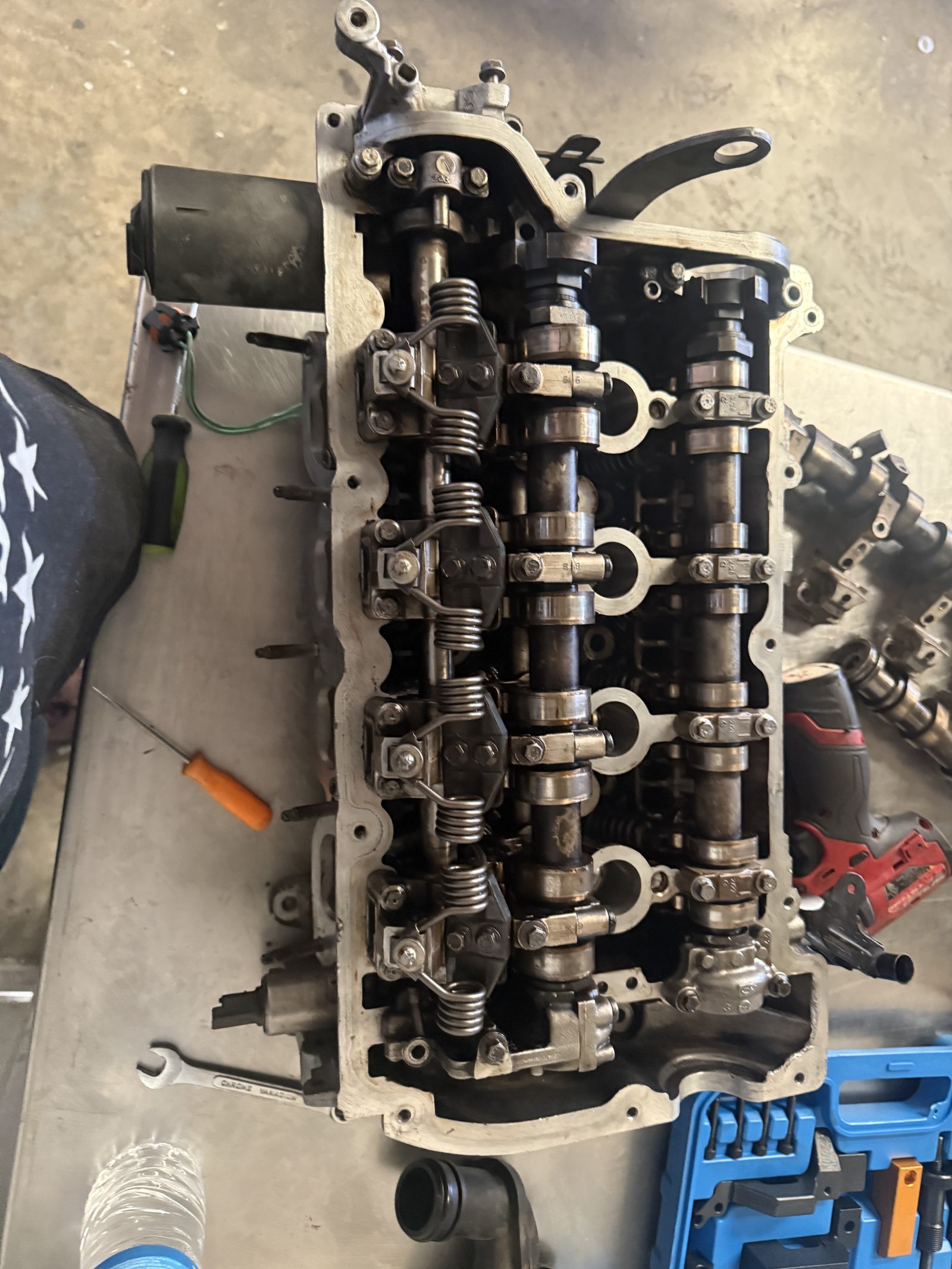 Cylinder head rebuild