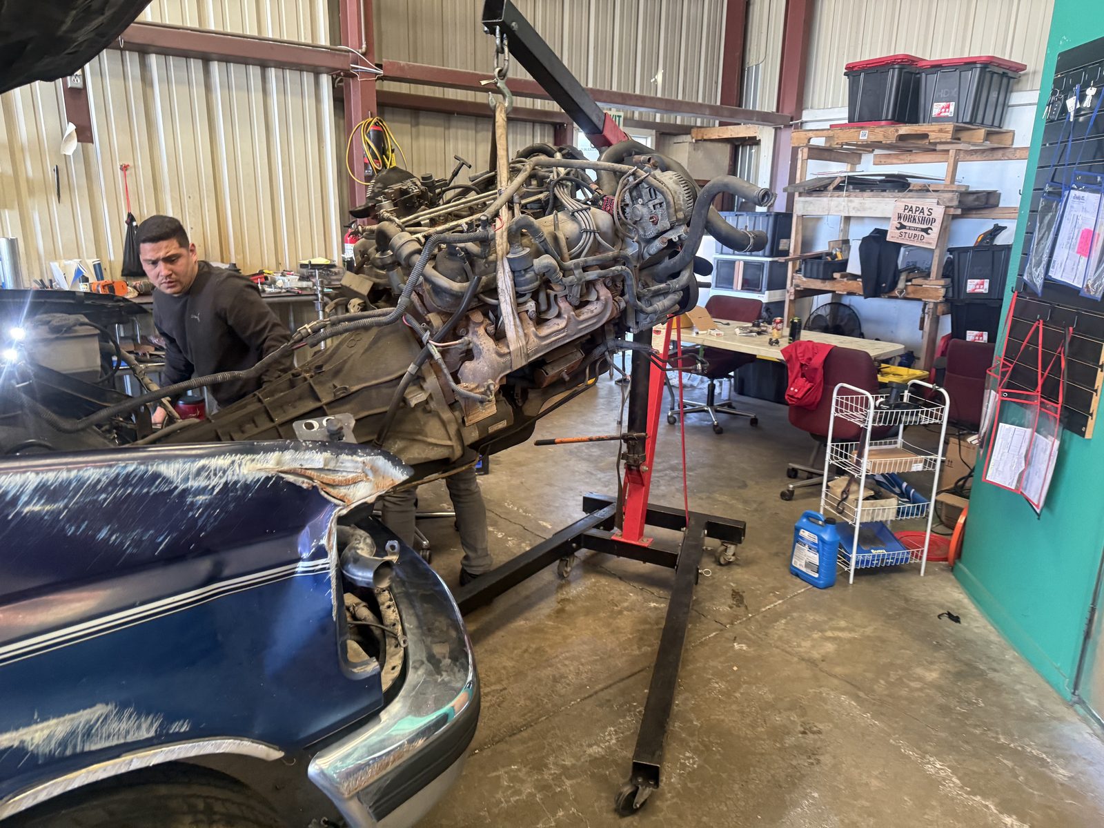 Ford F250 460 engine pull