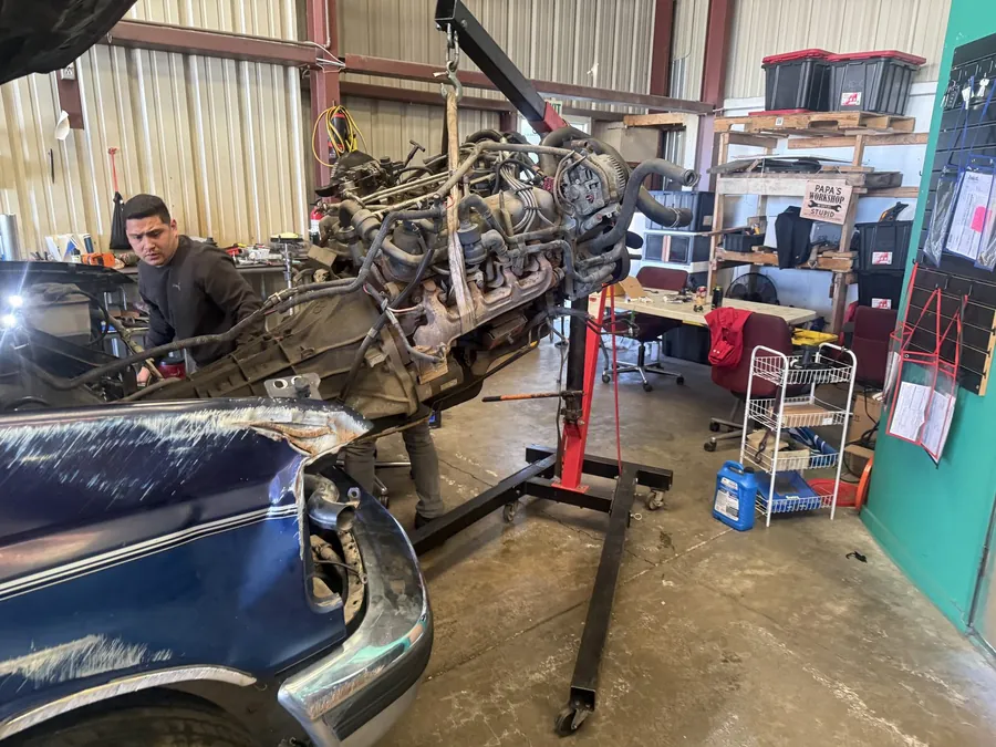 Ford F250 460 engine pull