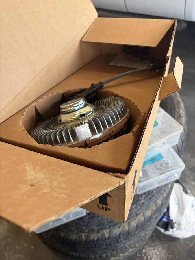 New fan clutch part