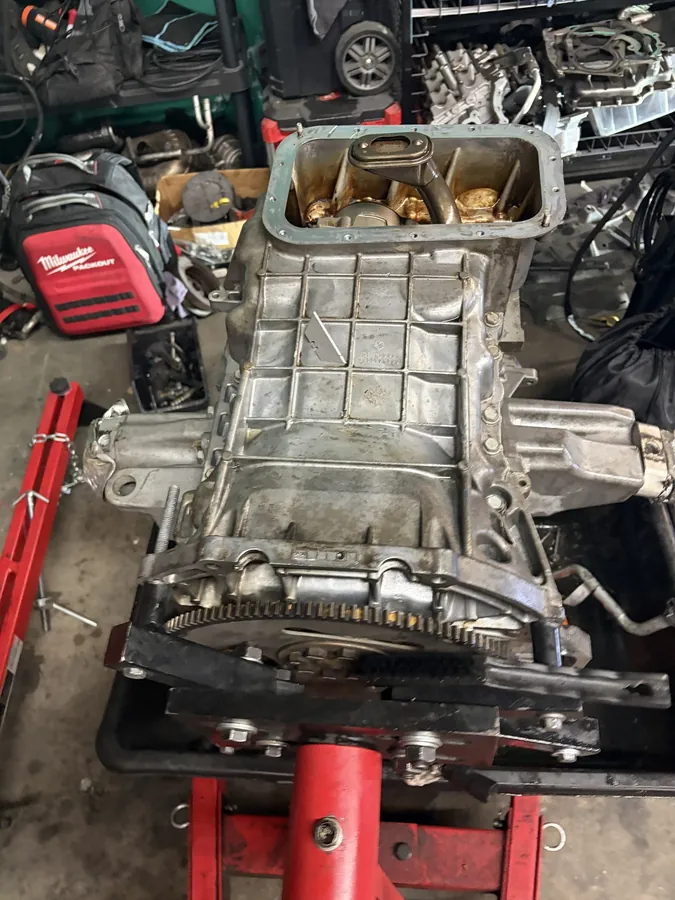 Hybrid engine bay service