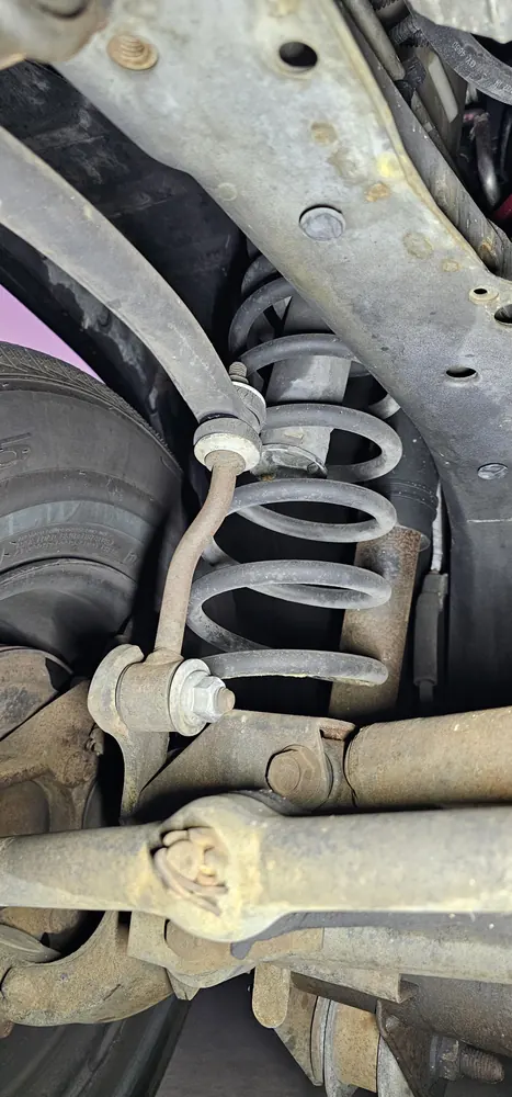 Coil spring and shock inspection on a Jeep Cherokee in Hemet CA