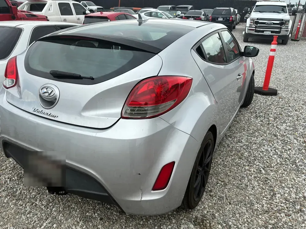 Hyundai Veloster in for diagnosis from Menifee CA