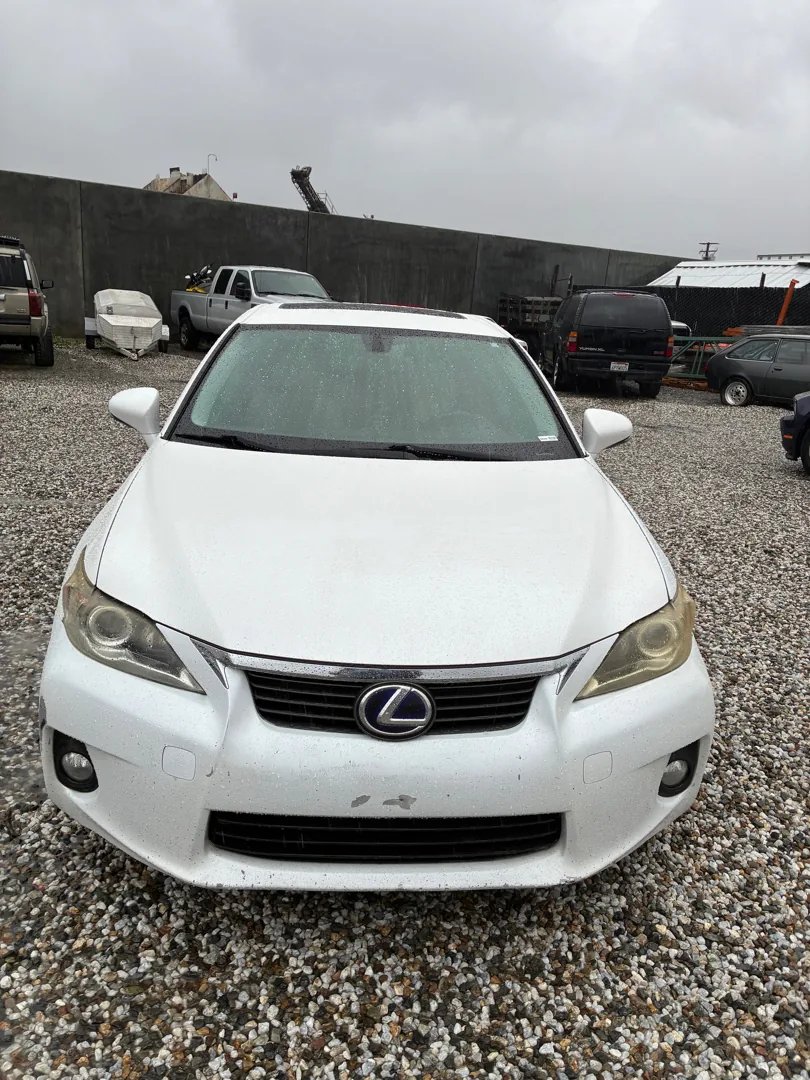 Lexus CT200h in for a diagnostic from Moreno Valley CA