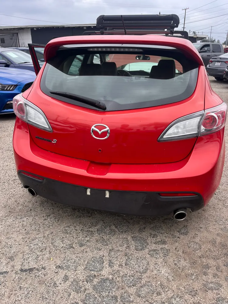Mazdaspeed 3 hatch checked over in Riverside CA