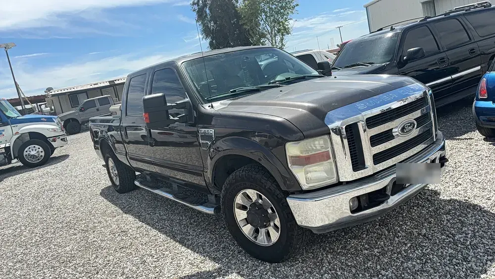 2008 Ford F-250 Super Duty in for service from San Bernardino CA