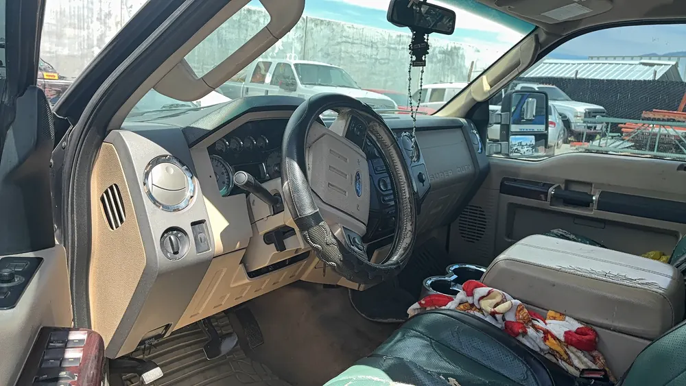 Ford F-250 cab checked during diagnosis for a San Bernardino CA customer