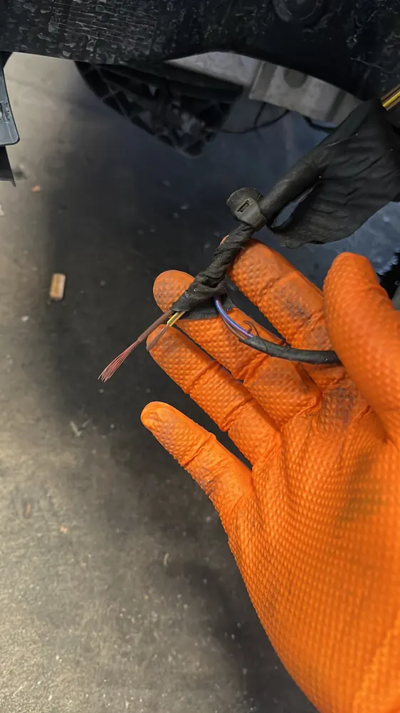Sensor check during a BMW 328i engine swap for a Temecula CA customer
