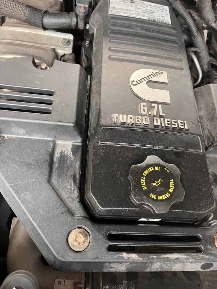 Cummins 6.7L turbo diesel engine serviced by Supercanic on an emergency call in San Jacinto CA